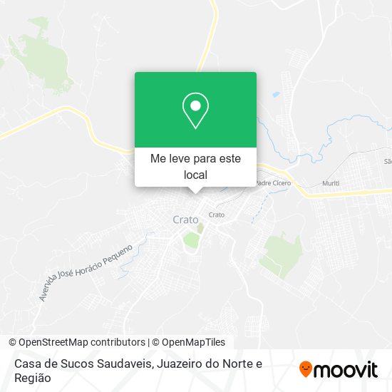 Casa de Sucos Saudaveis mapa