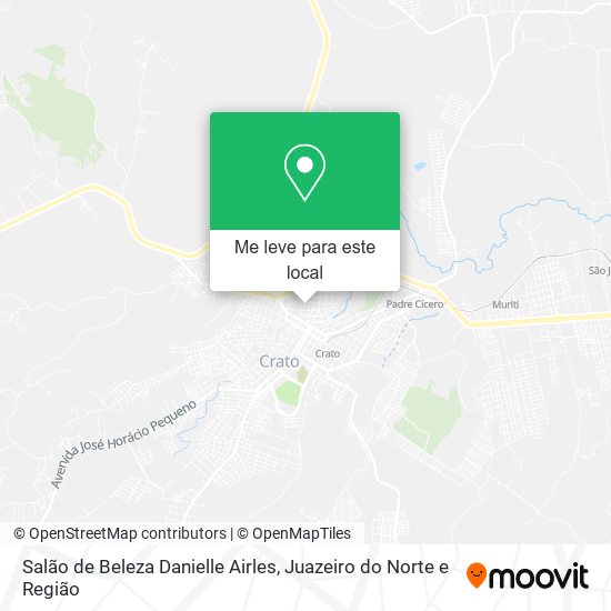 Salão de Beleza Danielle Airles mapa