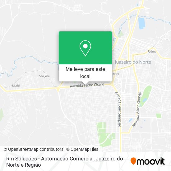 Rm Soluções - Automação Comercial mapa