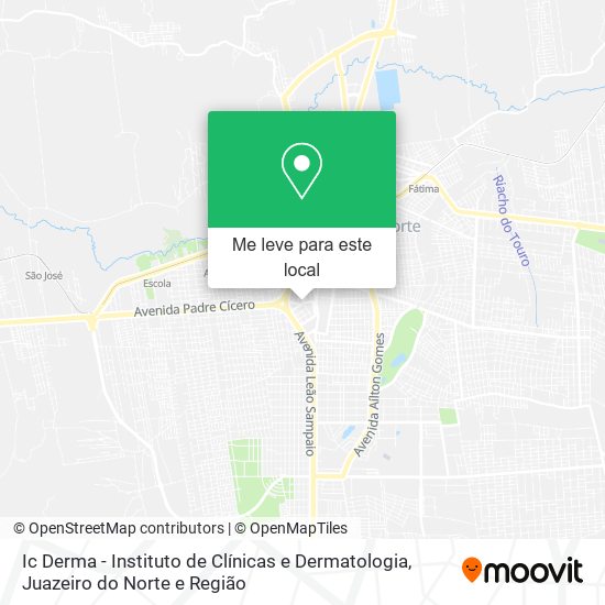 Ic Derma - Instituto de Clínicas e Dermatologia mapa