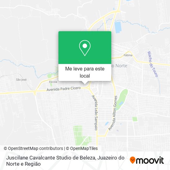 Juscilane Cavalcante Studio de Beleza mapa