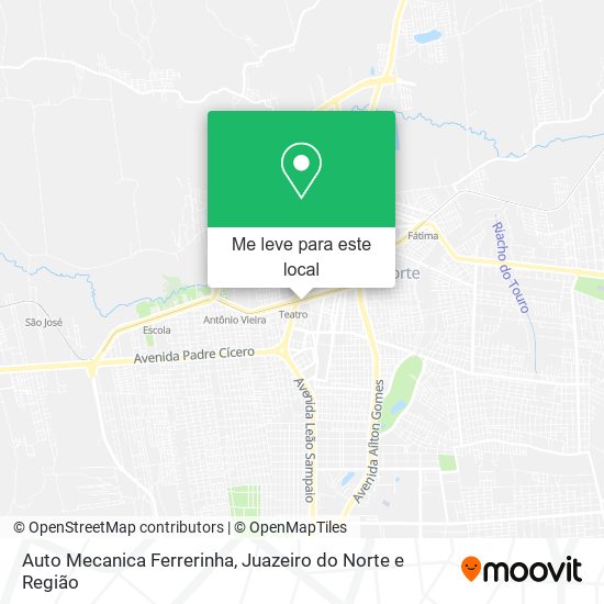 Auto Mecanica Ferrerinha mapa