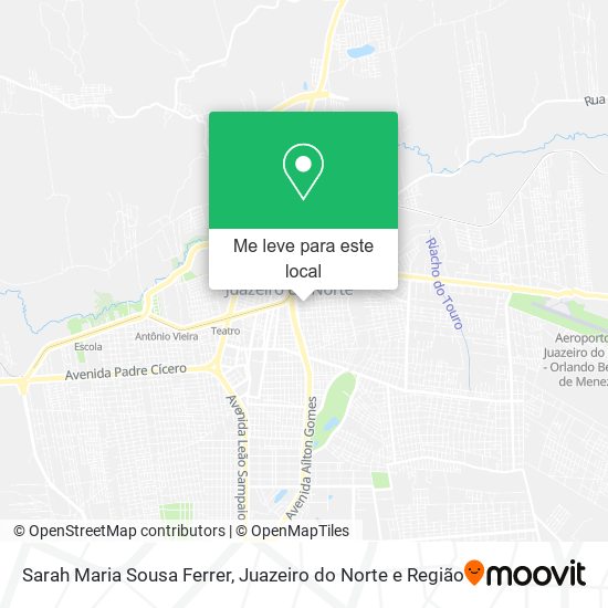 Sarah Maria Sousa Ferrer mapa