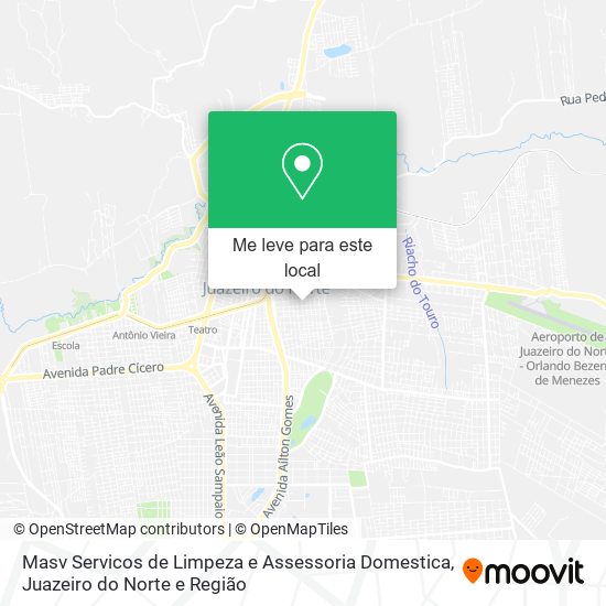 Masv Servicos de Limpeza e Assessoria Domestica mapa