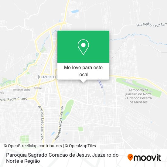 Paroquia Sagrado Coracao de Jesus mapa