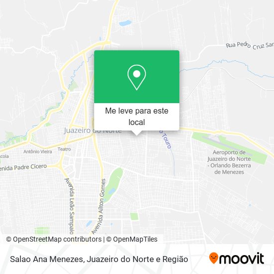 Salao Ana Menezes mapa