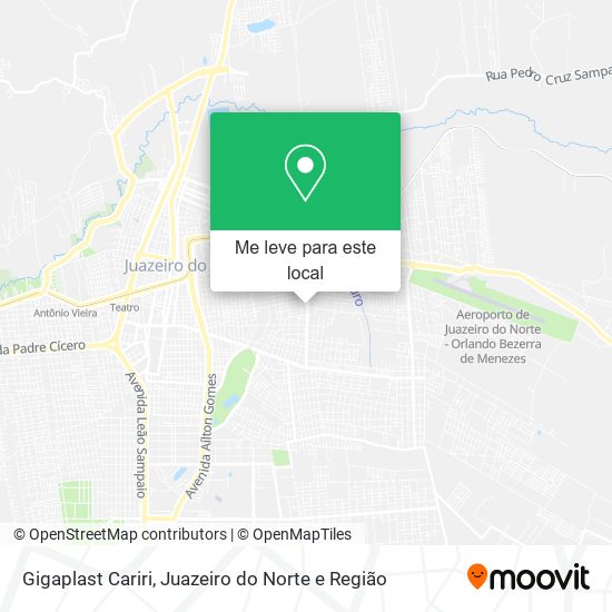 Gigaplast Cariri mapa