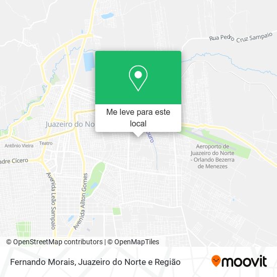 Fernando Morais mapa