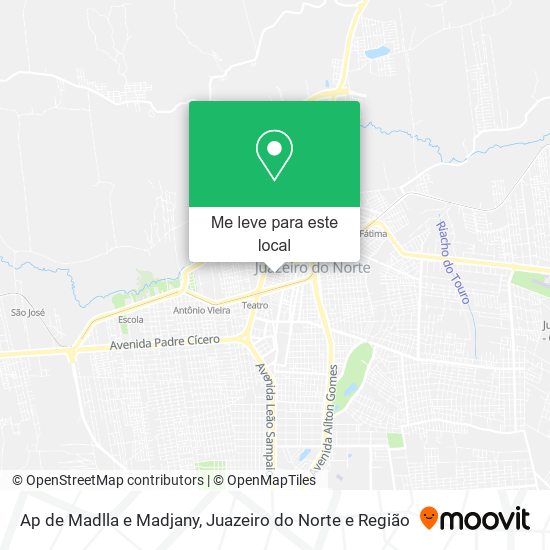 Ap de Madlla e Madjany mapa