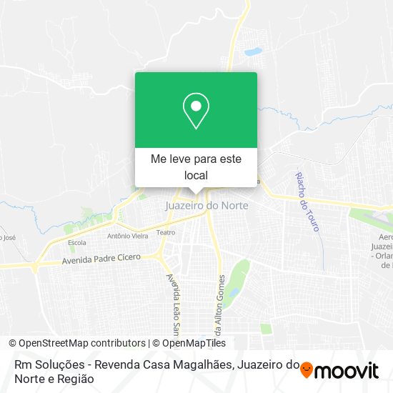 Rm Soluções - Revenda Casa Magalhães mapa