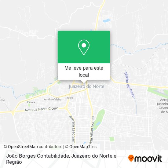 João Borges Contabilidade mapa