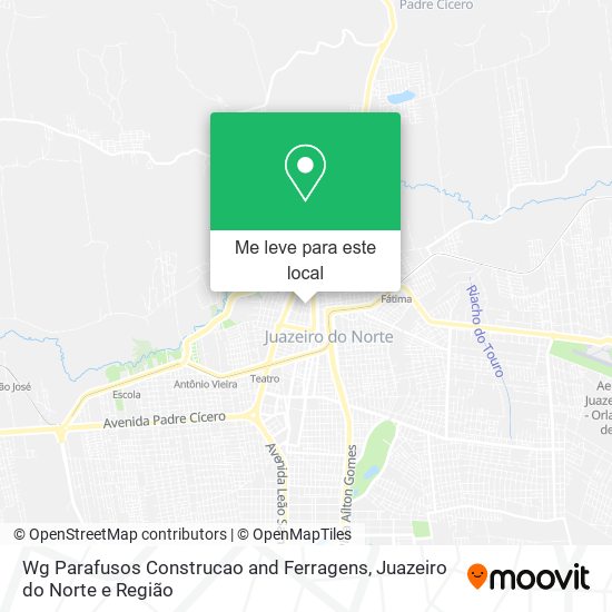Wg Parafusos Construcao and Ferragens mapa