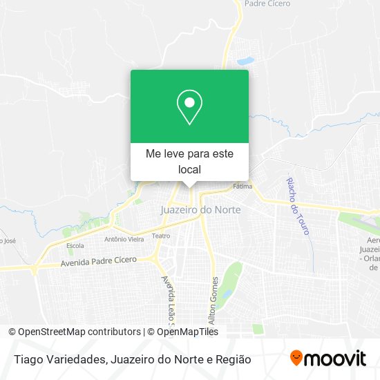 Tiago Variedades mapa