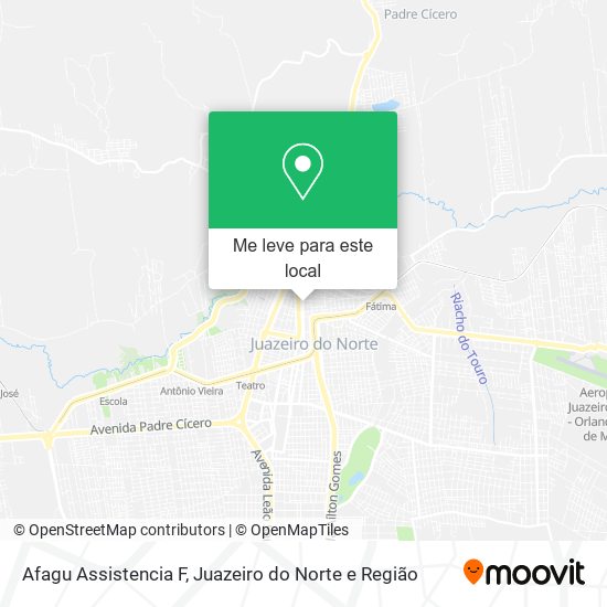 Afagu Assistencia F mapa