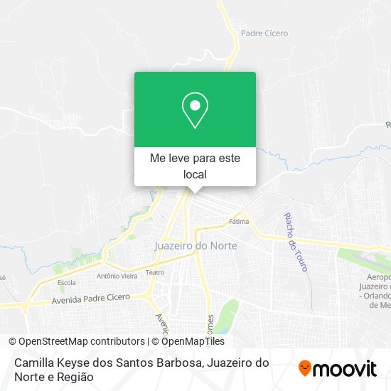 Camilla Keyse dos Santos Barbosa mapa