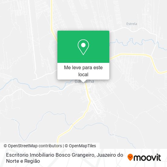 Escritorio Imobiliario Bosco Grangeiro mapa
