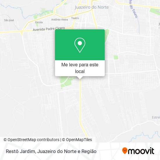 Restô Jardim mapa
