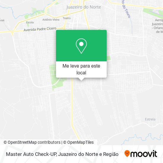 Master Auto Check-UP mapa