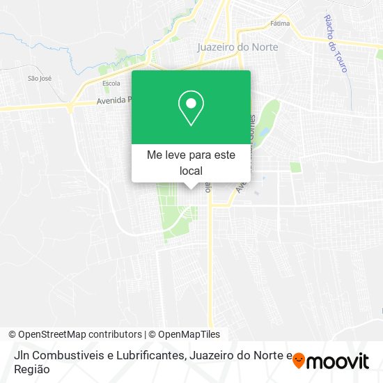 Jln Combustiveis e Lubrificantes mapa