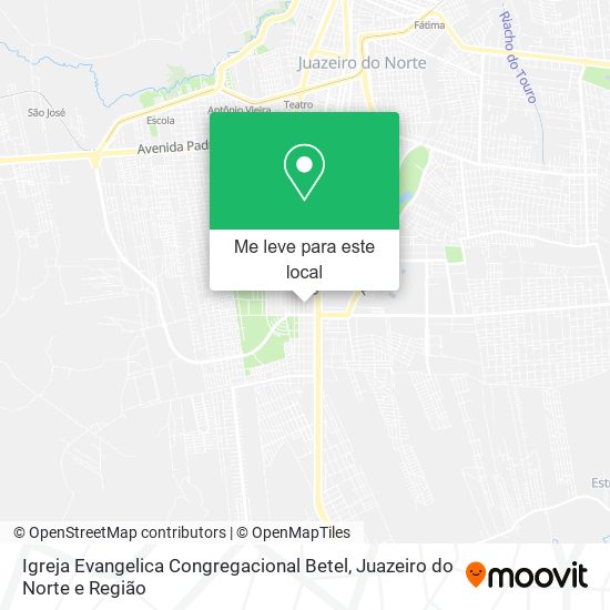 Igreja Evangelica Congregacional Betel mapa