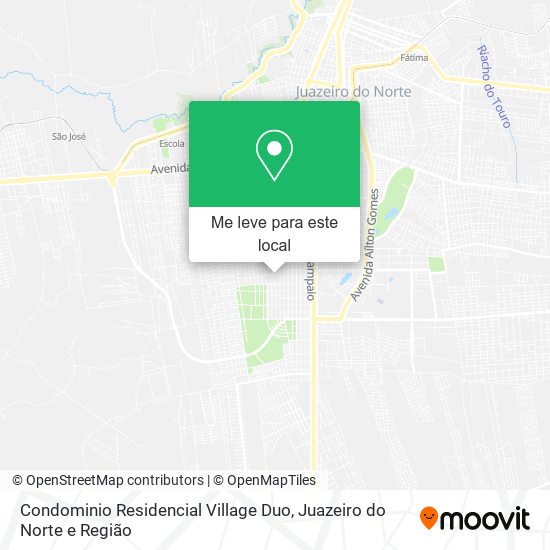 Condominio Residencial Village Duo mapa