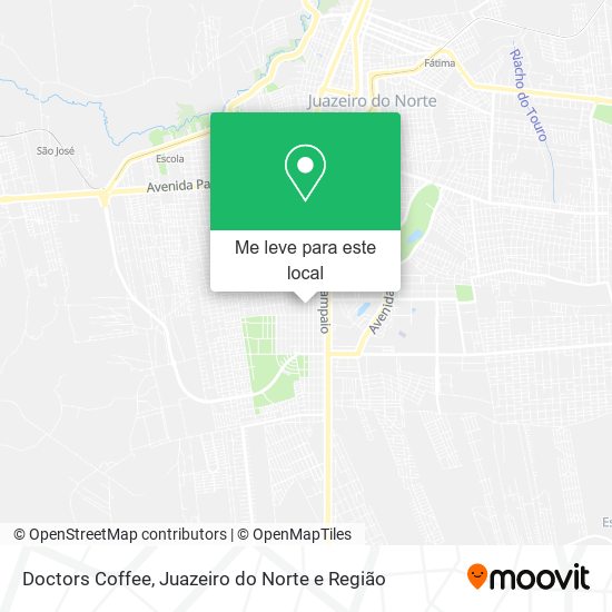 Doctors Coffee mapa