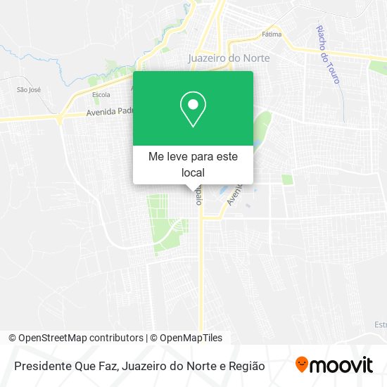 Presidente Que Faz mapa