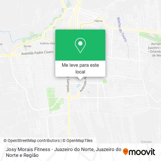 Josy Morais Fitness - Juazeiro do Norte mapa