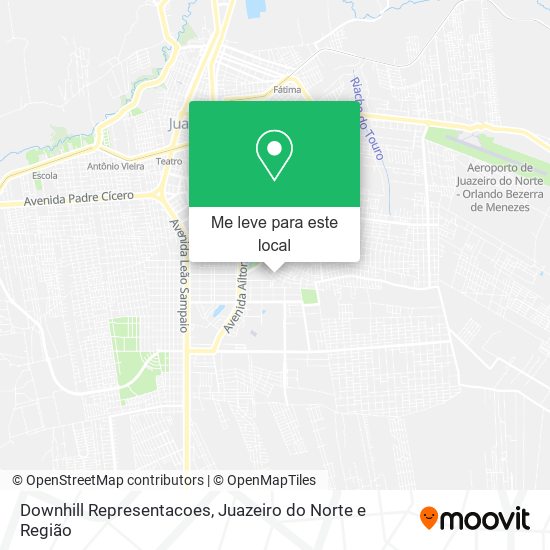 Downhill Representacoes mapa