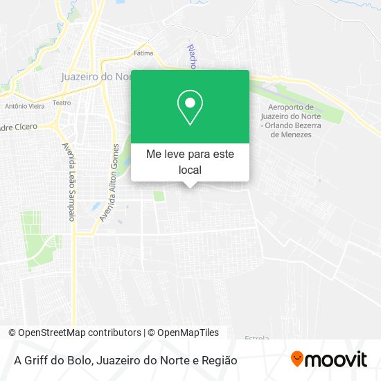 A Griff do Bolo mapa