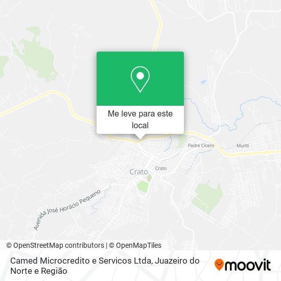 Camed Microcredito e Servicos Ltda mapa