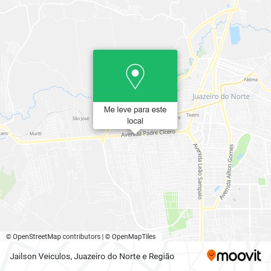 Jailson Veiculos mapa