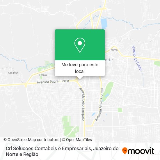 Crl Solucoes Contabeis e Empresariais mapa