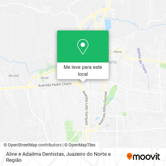 Aline e Adailma Dentistas mapa