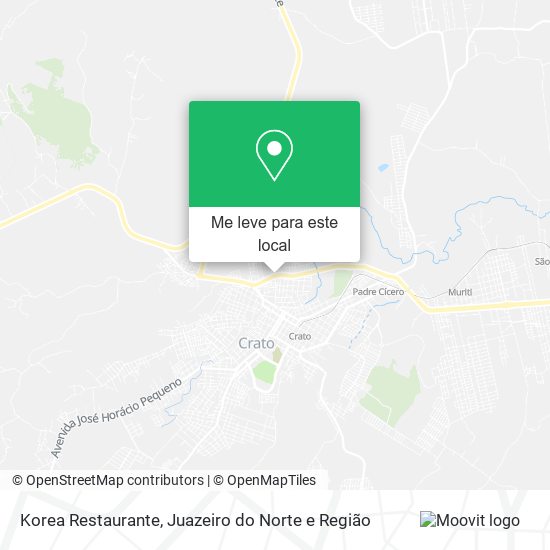 Korea Restaurante mapa