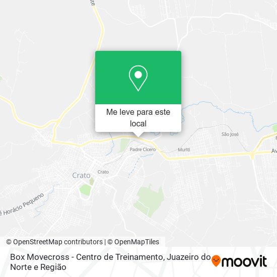 Box Movecross - Centro de Treinamento mapa