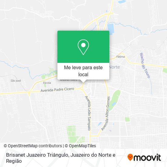 Brisanet Juazeiro Triângulo mapa