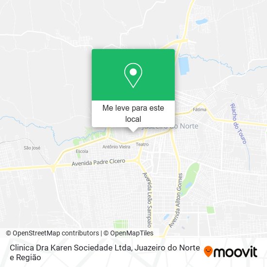 Clinica Dra Karen Sociedade Ltda mapa