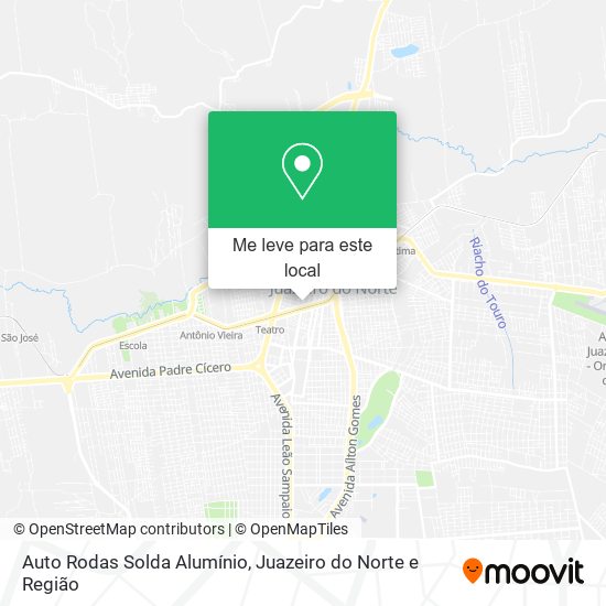 Auto Rodas Solda Alumínio mapa