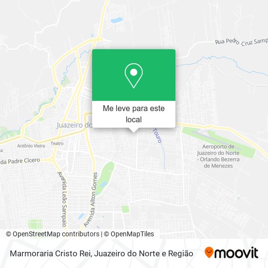 Marmoraria Cristo Rei mapa