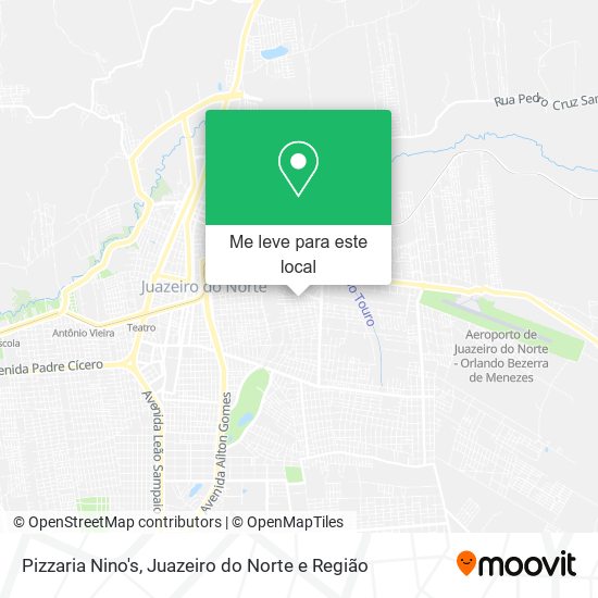 Pizzaria Nino's mapa