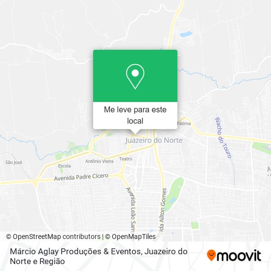 Márcio Aglay Produções & Eventos mapa