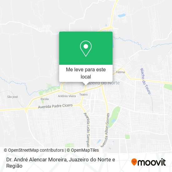 Dr. André Alencar Moreira mapa