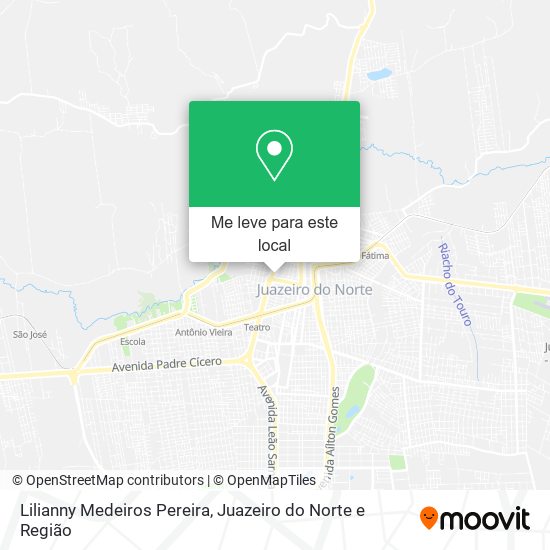 Lilianny Medeiros Pereira mapa