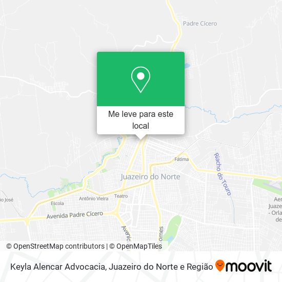 Keyla Alencar Advocacia mapa