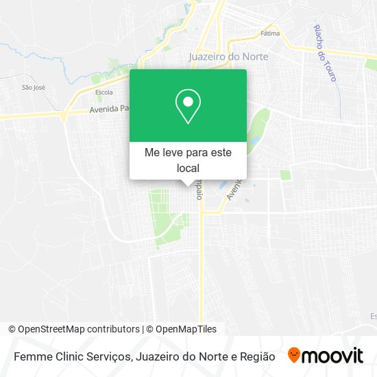 Femme Clinic Serviços mapa