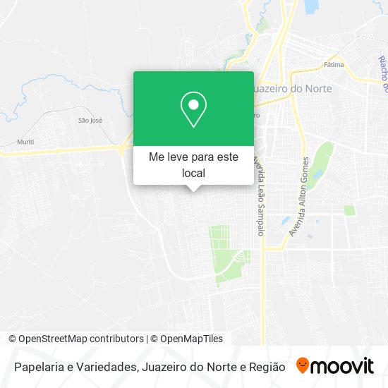 Papelaria e Variedades mapa