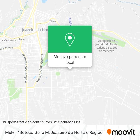 Mulvi I*Boteco Gella M mapa
