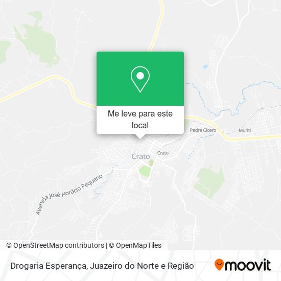 Drogaria Esperança mapa