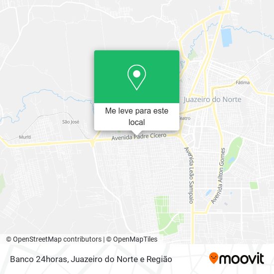 Banco 24horas mapa